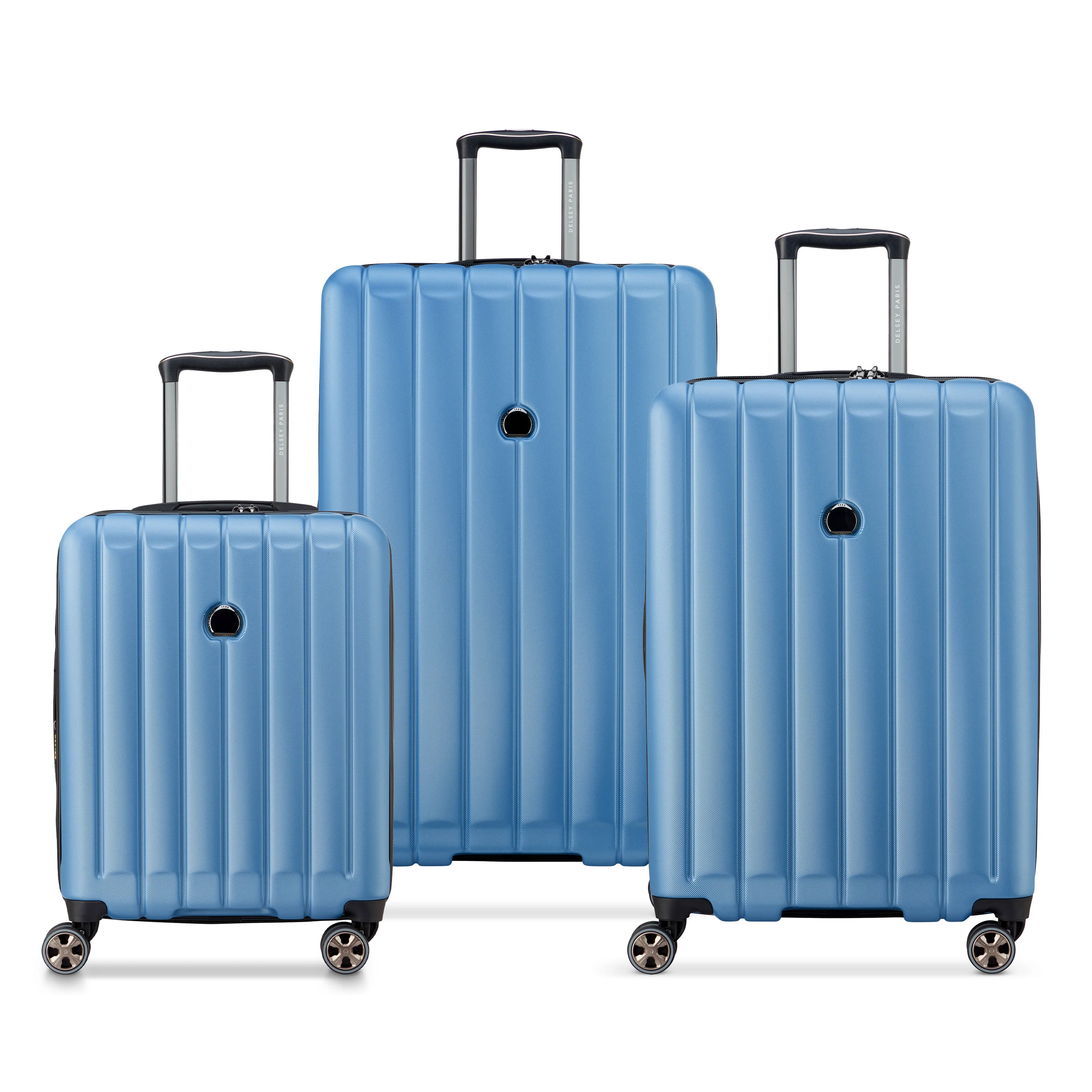 LONGITUDE - 3 Expandable Suitcases (XL-81cm) (M-69cm) (S Slim-55cm) - Image 4